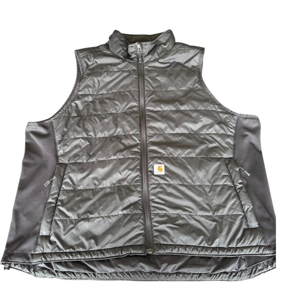 Carhartt Women's Rain Defender Lightweight Insulated Vest Black XXL Outdoors - Picture 1 of 6